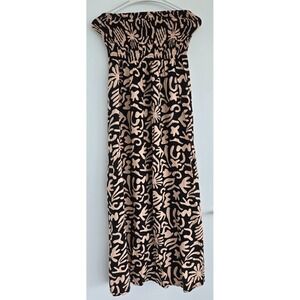 Bali Queen Maxi Dress Bodice Tia Tube Y2K Party Festival Bohemian Beach Travel
